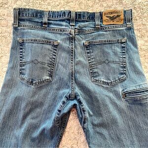 Diamond Gusset Relaxed Fit Men's Denim Jeans MADE IN USA Classic Working Man